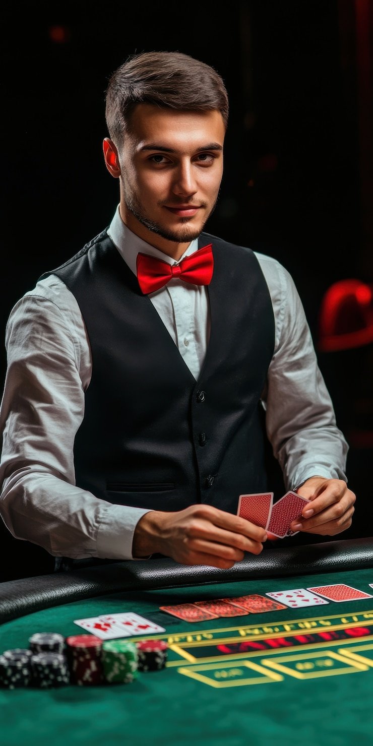 Evolution Gaming Roulette wheel and betting table in live broadcast